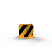 Crash guard angle | height: 200 mm